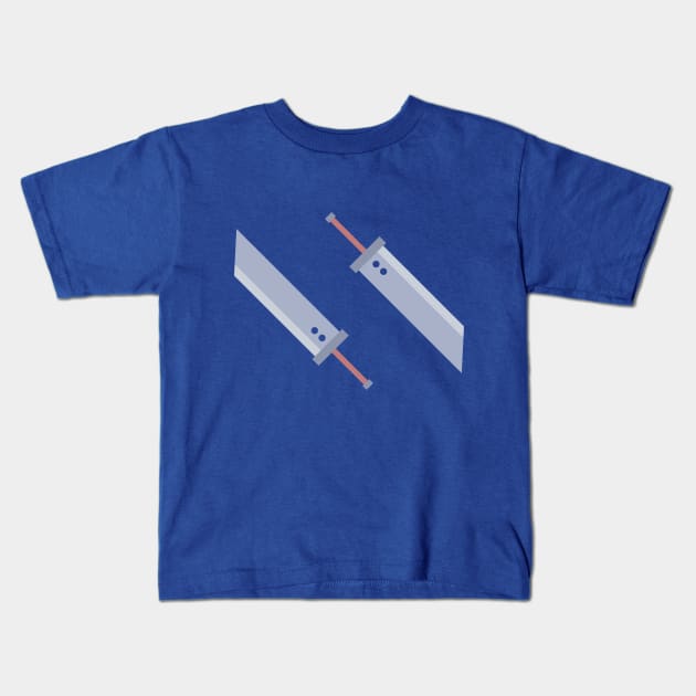 Big Swords! Kids T-Shirt by CammyZura